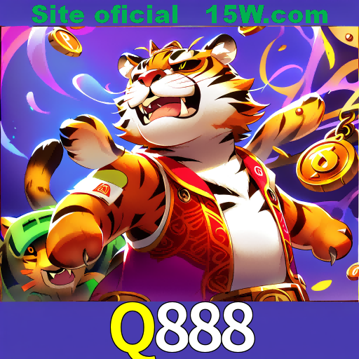 Imagem promocional da Q888 mostrando a plataforma e suas vantagens